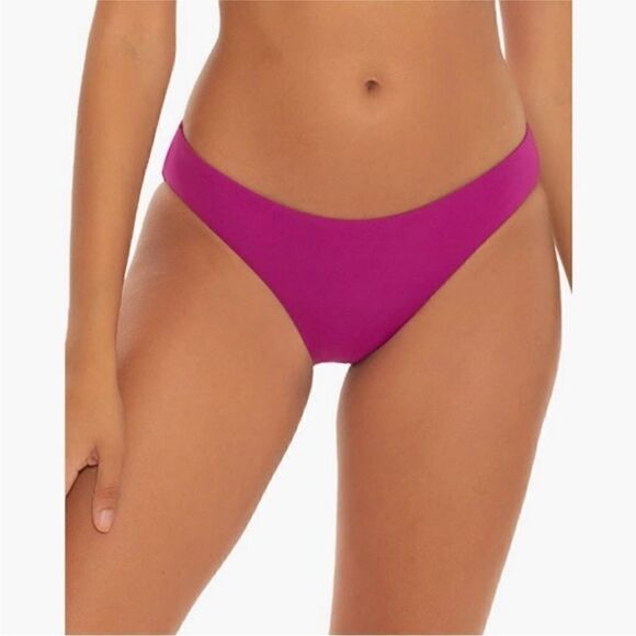 BECCA NWT by Rebecca Virtue Adela Ruched Hipster Bikini Bottom Sz XS - Picture 1 of 7